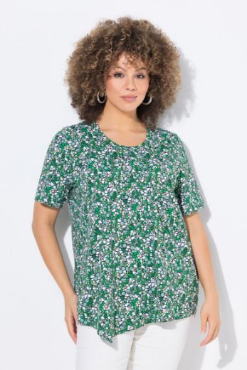 Moda za polnejše Majica kratkih rukava okruglog ovratnika plus velikost, xxl, Ulla Popken in Johann Popken (JP1880)
