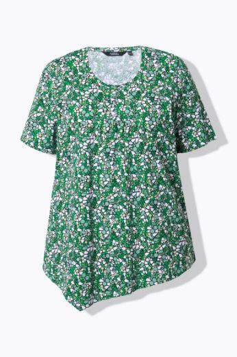 Moda za polnejše Majica kratkih rukava okruglog ovratnika plus velikost, xxl, Ulla Popken in Johann Popken (JP1880)