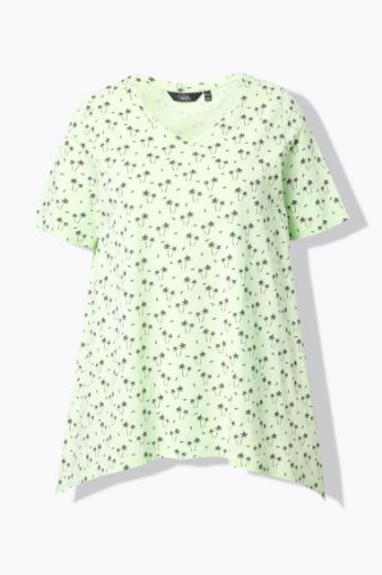 Moda za polnejše Majica kratkih rukava V ovratnika plus velikost, xxl, Ulla Popken in Johann Popken (JP1880)