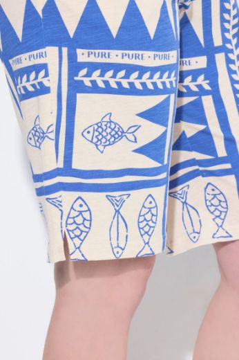 Moda za polnejše Hlače kratkih nogavica elastičnog struka plus velikost, xxl, Ulla Popken in Johann Popken (JP1880)