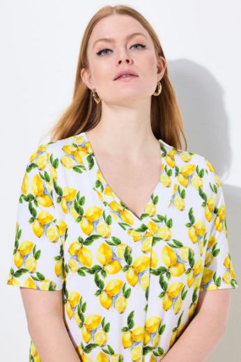 Moda za polnejše Majica kratkih rukava dužeg kroja plus velikost, xxl, Ulla Popken in Johann Popken (JP1880)