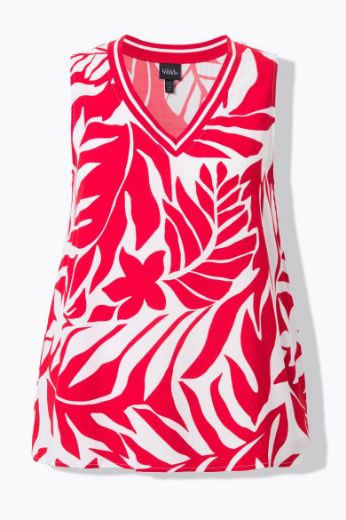 Moda za polnejše Bluza bez rukava A kroja plus velikost, xxl, Ulla Popken in Johann Popken (JP1880)