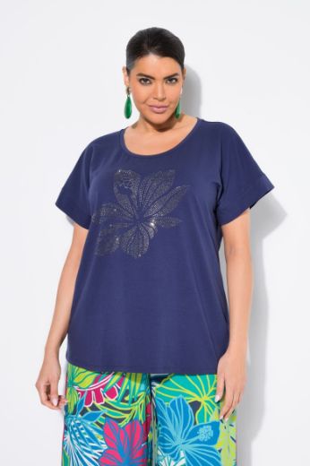 Moda za polnejše Majica kratkih rukava okruglog ovratnika plus velikost, xxl, Ulla Popken in Johann Popken (JP1880)