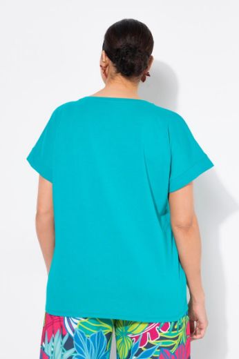 Moda za polnejše Majica kratkih rukava okruglog ovratnika plus velikost, xxl, Ulla Popken in Johann Popken (JP1880)