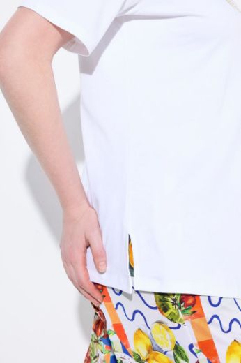 Moda za polnejše Majica kratkih rukava plus velikost, xxl, Ulla Popken in Johann Popken (JP1880)