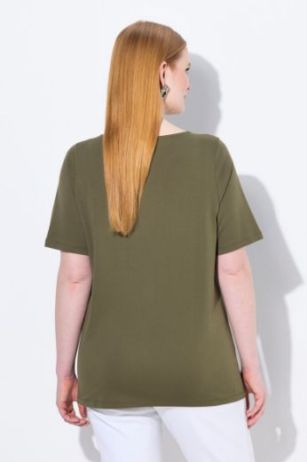 Moda za polnejše Majica kratkih rukava plus velikost, xxl, Ulla Popken in Johann Popken (JP1880)