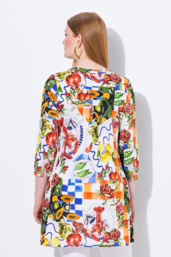 Moda za polnejše Tunika 3/4 rukava A kroja plus velikost, xxl, Ulla Popken in Johann Popken (JP1880)