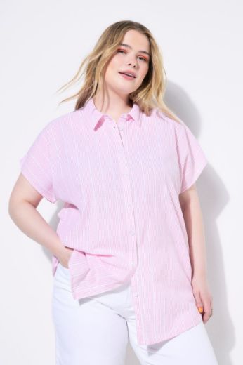 Moda za polnejše Košulja kratkih rukava šireg kroja plus velikost, xxl, Ulla Popken in Johann Popken (JP1880)