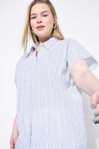 Moda za polnejše Košulja kratkih rukava šireg kroja plus velikost, xxl, Ulla Popken in Johann Popken (JP1880)