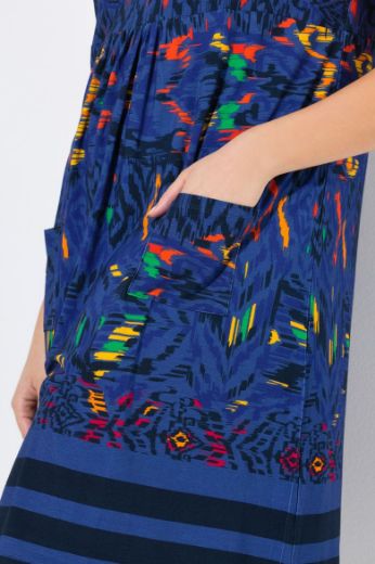 Moda za polnejše Haljina midi bez rukava okruglog ovratnika plus velikost, xxl, Ulla Popken in Johann Popken (JP1880)