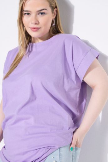 Moda za polnejše Majica kratkih rukava šireg kroja plus velikost, xxl, Ulla Popken in Johann Popken (JP1880)