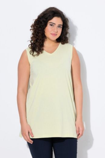 Moda za polnejše Majica V izrez Basic top plus velikost, xxl, Ulla Popken in Johann Popken (JP1880)