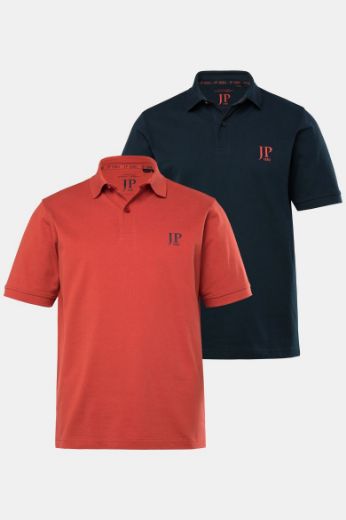 Moda za polnejše Majica Polo 2 komada plus velikost, xxl, Ulla Popken in Johann Popken (JP1880)