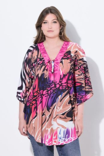 Moda za polnejše Bluza kaftan plus velikost, xxl, Ulla Popken in Johann Popken (JP1880)