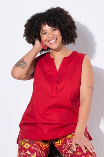 Moda za polnejše Bluza top bez rukava plus velikost, xxl, Ulla Popken in Johann Popken (JP1880)