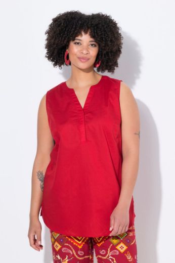 Moda za polnejše Bluza top bez rukava plus velikost, xxl, Ulla Popken in Johann Popken (JP1880)