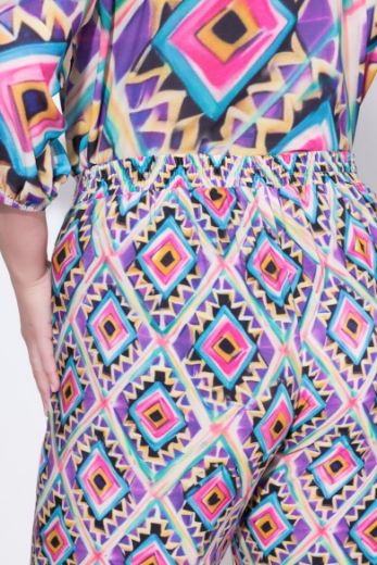 Moda za polnejše Hlače širokih ravnih nogavica plus velikost, xxl, Ulla Popken in Johann Popken (JP1880)