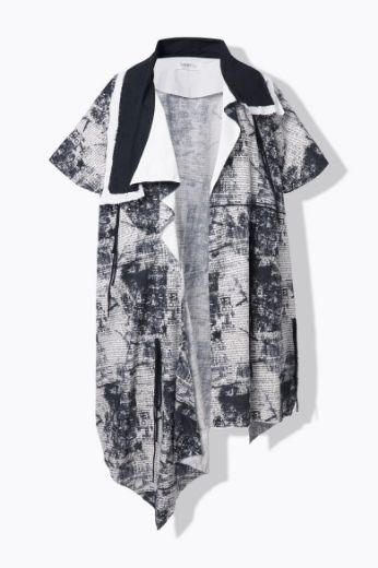 Moda za polnejše Jakna lagana asimetričnog kroja plus velikost, xxl, Ulla Popken in Johann Popken (JP1880)