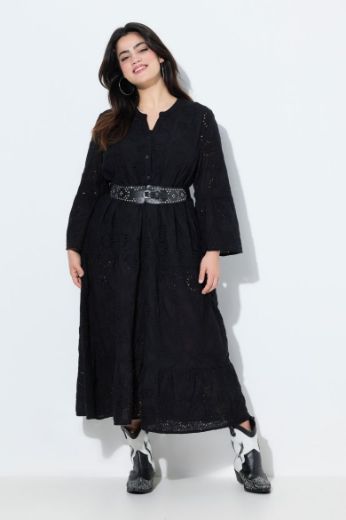 Moda za polnejše Haljina dugih rukava A kroja plus velikost, xxl, Ulla Popken in Johann Popken (JP1880)