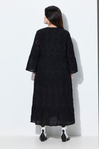 Moda za polnejše Haljina dugih rukava A kroja plus velikost, xxl, Ulla Popken in Johann Popken (JP1880)