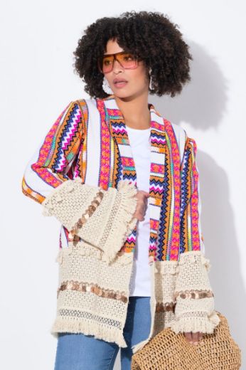 Moda za polnejše Kimono plus velikost, xxl, Ulla Popken in Johann Popken (JP1880)