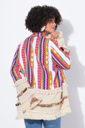 Moda za polnejše Kimono plus velikost, xxl, Ulla Popken in Johann Popken (JP1880)