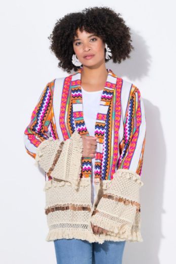 Moda za polnejše Kimono plus velikost, xxl, Ulla Popken in Johann Popken (JP1880)