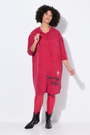 Moda za polnejše Haljina 3/4 rukava s kapuljačom plus velikost, xxl, Ulla Popken in Johann Popken (JP1880)