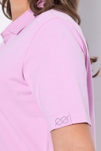 Moda za polnejše Majica Polo kratkih rukava plus velikost, xxl, Ulla Popken in Johann Popken (JP1880)