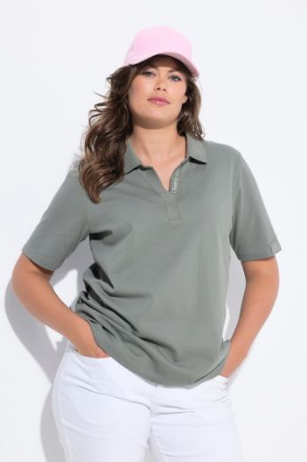 Moda za polnejše Majica Polo kratkih rukava plus velikost, xxl, Ulla Popken in Johann Popken (JP1880)