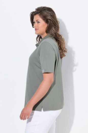 Moda za polnejše Majica Polo kratkih rukava plus velikost, xxl, Ulla Popken in Johann Popken (JP1880)