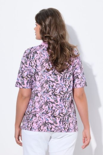 Moda za polnejše Majica Polo kratkih rukava plus velikost, xxl, Ulla Popken in Johann Popken (JP1880)