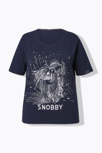 Moda za polnejše Majica kratkih rukava plus velikost, xxl, Ulla Popken in Johann Popken (JP1880)
