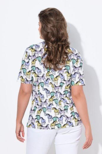 Moda za polnejše Majica kratkih rukava plus velikost, xxl, Ulla Popken in Johann Popken (JP1880)