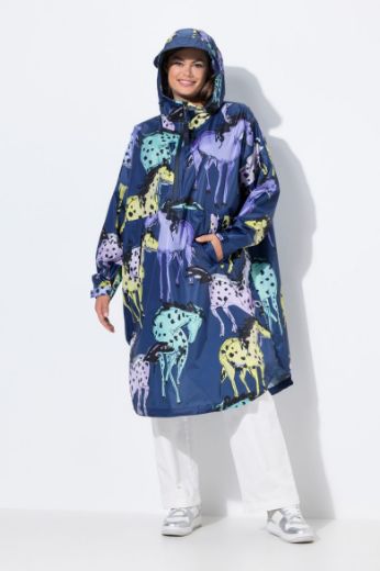 Moda za polnejše Jakna funkcionalna s kapuljačom plus velikost, xxl, Ulla Popken in Johann Popken (JP1880)
