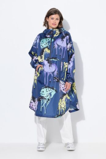 Moda za polnejše Jakna funkcionalna s kapuljačom plus velikost, xxl, Ulla Popken in Johann Popken (JP1880)