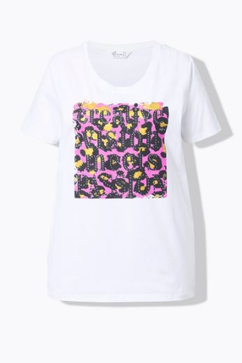 Moda za polnejše Majica kratkih rukava okruglog ovratnika plus velikost, xxl, Ulla Popken in Johann Popken (JP1880)