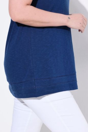 Moda za polnejše Majica top bez rukava A kroja plus velikost, xxl, Ulla Popken in Johann Popken (JP1880)