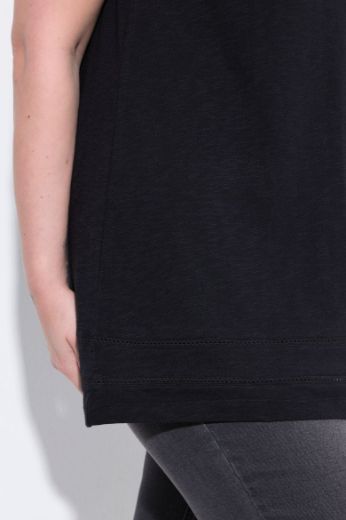 Moda za polnejše Majica top bez rukava A kroja plus velikost, xxl, Ulla Popken in Johann Popken (JP1880)