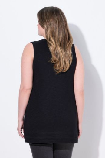 Moda za polnejše Majica top bez rukava A kroja plus velikost, xxl, Ulla Popken in Johann Popken (JP1880)