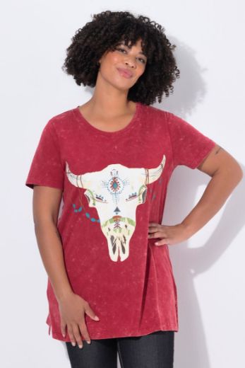 Moda za polnejše Majica kratkih rukava plus velikost, xxl, Ulla Popken in Johann Popken (JP1880)