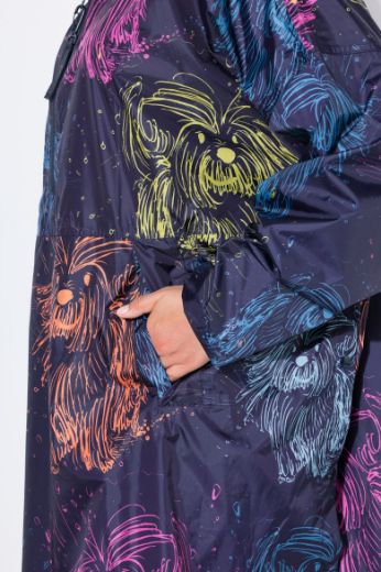 Moda za polnejše Jakna funkcionalna s kapuljačom plus velikost, xxl, Ulla Popken in Johann Popken (JP1880)