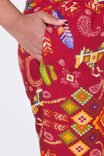 Moda za polnejše Hlače širokih skraćenih nogavica plus velikost, xxl, Ulla Popken in Johann Popken (JP1880)