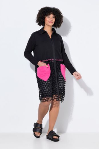 Moda za polnejše Jakna lagana dužeg kroja s patentnim zatvaračem plus velikost, xxl, Ulla Popken in Johann Popken (JP1880)