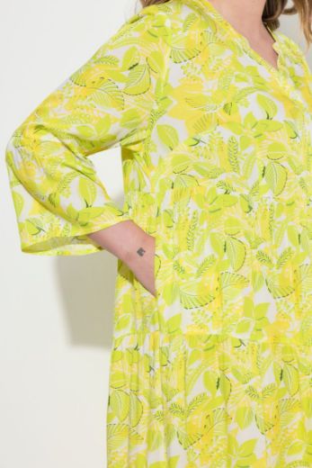 Moda za polnejše Haljina midi 3/4 rukava A kroja plus velikost, xxl, Ulla Popken in Johann Popken (JP1880)