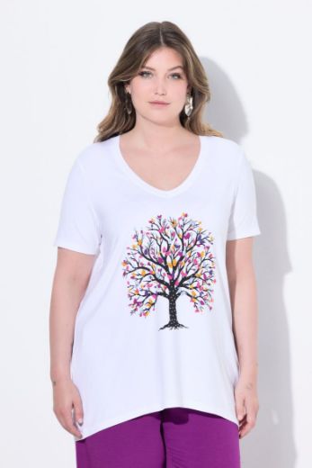 Moda za polnejše Majica kratkih rukava A kroja plus velikost, xxl, Ulla Popken in Johann Popken (JP1880)