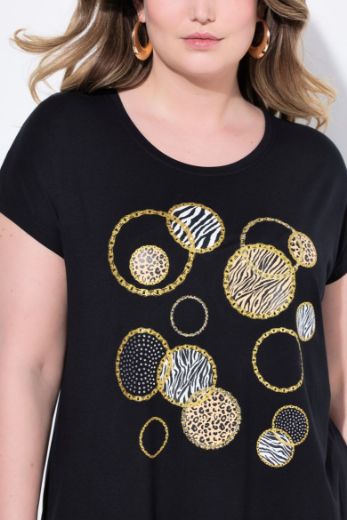 Moda za polnejše Majica kratkih rukava okruglog ovratnika plus velikost, xxl, Ulla Popken in Johann Popken (JP1880)
