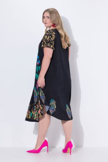 Moda za polnejše Haljina cvjetnog printa plus velikost, xxl, Ulla Popken in Johann Popken (JP1880)