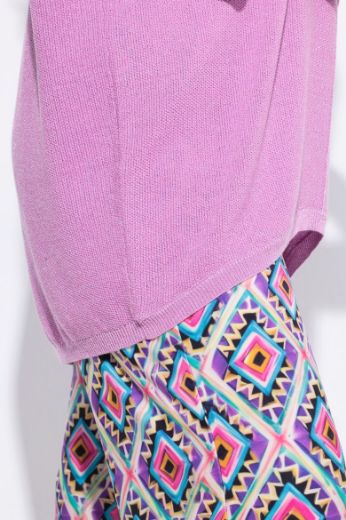 Moda za polnejše Pulover 3/4 rukava šireg kroja plus velikost, xxl, Ulla Popken in Johann Popken (JP1880)
