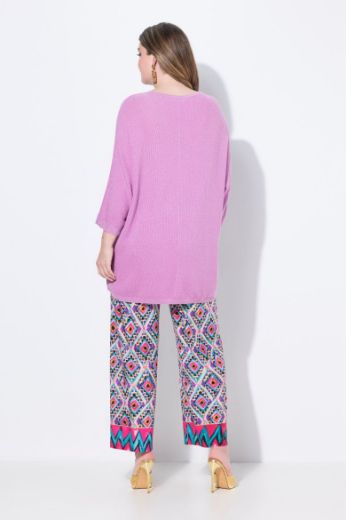 Moda za polnejše Pulover 3/4 rukava šireg kroja plus velikost, xxl, Ulla Popken in Johann Popken (JP1880)